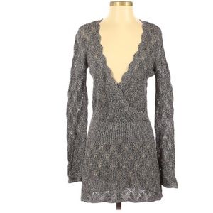 Cache Shimmer Knit Dress